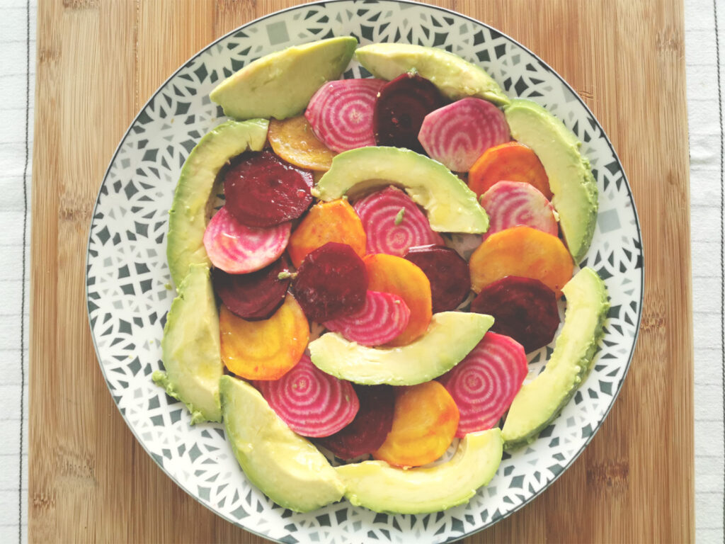 Carpaccio de betteraves